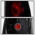 Acanii For 1999-2002 Chevy Silverado 1500 99-06 Gmc Sierra Black Smoked Tail Lights Brake Lamps Driver Passenger