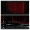 Acanii For 1999-2002 Chevy Silverado 1500 99-06 Gmc Sierra Black Smoked Tail Lights Brake Lamps Driver Passenger