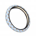 Dujiea Cartoon Sleep Corgi Cute Blue Elastic Stretch Steering Wheel Cover Anti-slip And Durable Accessories For Women Men 15