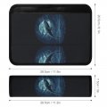 Blue Whale Ocean Car Seat Neck Coverbelt Shoulder Strap Pad Accessories Protector For Seat Belt Harness Covers 2 Pack