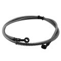 Braided Hydraulic Brake Oil Line 39 4 In For Gy6 Scooter Atv Quad Go Kart Pit Bike With 10mm Banjo Ends Stainless Steel Hose