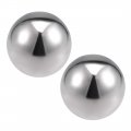 58mm 2 28 Dia 304 Stainless Steel Hollow Ball For Home Garden Decoration 2pcs 
