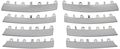 Grille Molding Set For Volkswagen Jetta Partslink Number Vw1211100 Model V2036e 