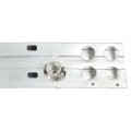 Front Bumper Reinforcement Face Bar Silver Aluminium For Envision 2016 2017 2018 2019 2020 Replacement Gm1006692 13401473