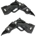 Front Bumper Mounting Bracket Pair For Hyundai Elantra 2017 2018 Driver And Passenger Side Plastic Hy1042126 Hy1043126 