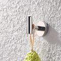 Kes Sus 304 Stainless Steel Coat Hook Towel Robe Clothes For Bath Kitchen Garage Heavy Duty Wall Mounted Polished Finish 2 Pack 