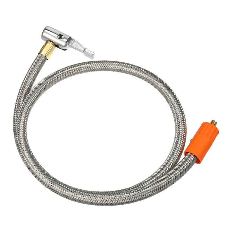 1 Pcs 31 5 Flexible Tire Inflator Hose Adapter M6 Thread Size Air Chuck With For Standard Valve Fine Without Release