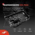 A-premium Transmission Oil Pan With Drain Plug Gasket Compatible Jeep Cherokee 2014-2018 Chrysler Pacifica 2017-2019 Fiat 500l