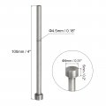 Uxcell Straight Ejector Pins 4 5mm 11  Dia 65mn Steel Round Tip Punch 100mm 4 Long For Mechanical Maintenance 5pcs