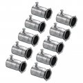 Emt Coupling 20mm 13 16 Inch Set Screw Conduit Fittings 37mm Length Electrical Pipe Connector 0 5mm Wall Thick 25pack 