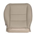 Front Driver Side Bottom Replacement Seat Cover Black Microfiber Leather Tan For Honda Accord 2003 2004 2005 2006 2007 