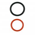 Power Steering Pump Rubber Inlet Outlet O-ring Seals 91345-rda-a01 91370-sv4-000 Fit For Honda P S Hi Pressure Hose 2 Pc Kit 