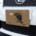 Graphics More Beaver Vintage Dam Damn Novelty Metal Vanity Tag License Plate