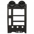 Kuafu Center Dash Console Cover Bezel Compatible With 2005-2007 Hummer H2 Abs Plastic Carbon Fiber Printing