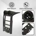 Kuafu Center Dash Console Cover Bezel Compatible With 2005-2007 Hummer H2 Abs Plastic Carbon Fiber Printing