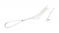 Woodhead 35304 Cable Support Grip 16 In Long Closed Mesh Offset Eye Standard Duty With 1 49 Diameter Electrical Accessories 