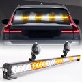 V-sek 35 5 Traffic Advisor Strobe Light Bar 32 Led Hazard Warning Emergency High Intensity Directional Flashing Safety Lightbar 