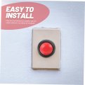 Osaladi 30 Pcs Doorbell Button Bell Only Ringer For Round Chime Door Push Metal Small Plastic