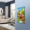 Happy Brontosaurus Dinosaur Switch Plate Cover
