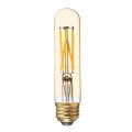 Ge Vintage Style Led Light Bulb 40 Watt Amber Finish Warm Candle T9 Tube 