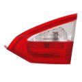 Tail Light Ford Fiesta 2014 2015 2016 2017 2018 2019 Sedan Passenger Side Inner Clear And Red Lens Capa Certified Replacement 