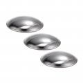 Uxcell 20pcs 65mn Steel Push On Nut Caps 0 79 Inch Axle Fastener For Hand Trucks Lawn Wagons And Rolling Bins M20 X 42mm