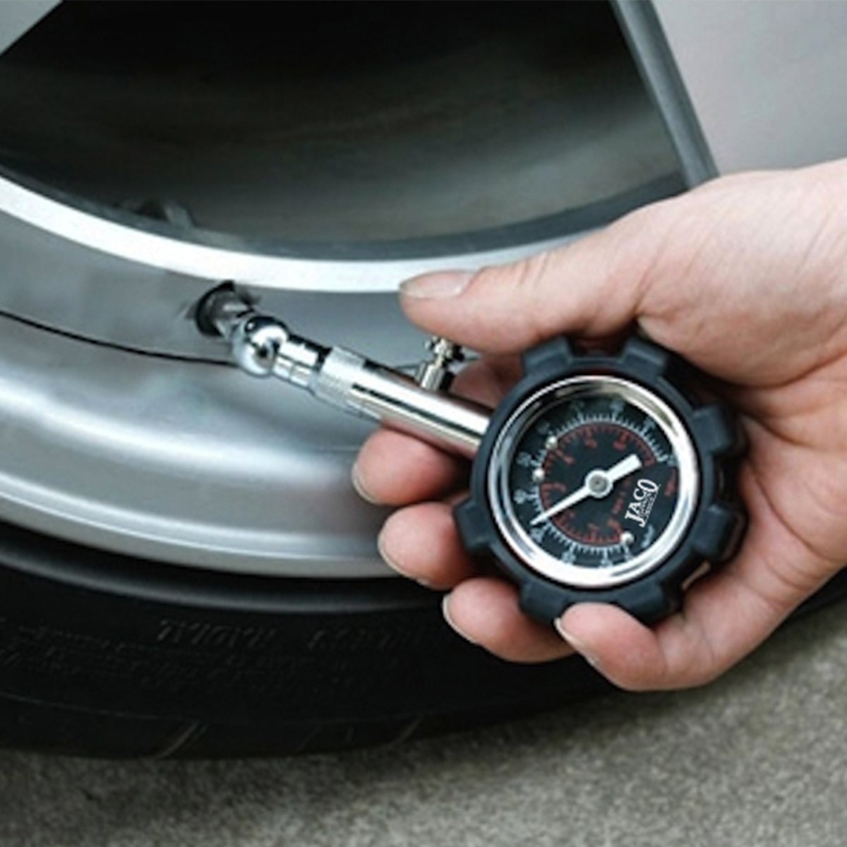Jaco Deluxe Tire Pressure Gauge 100 Psi