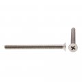 Prime-line Machine Screws Metric Flat Head Phillips Drive M5-0 8 X 60mm 10 Pack