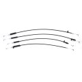 4 Pc Handle Inside Door Lock Cable Left And Right For Honda Accord 2003 2004 2005 2006 2007 72171-sda-a02 72131-sdg-h01 