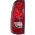 Chevy Silverado 1500 2500 Hd Tail Light Assembly 2003 Driver Side Fleetside Halogen Clear And Red Lens Gm2800161 19169002 