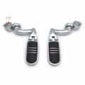 Adjustable Lightning Foot Pegs For Goldwing Vtx1300 Shadow Valkyrie 1 25 In Chrome Highway With 360 Degrees Rotation