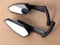 Httmt Mt353- Black Blade Mirrors Compatible With Suzuk Savage Intruder Volusia Boulevard Gsxr Hayabusa
