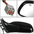 Auto Dynasty Fo1320204 Oe Style Powered Heated Driver Left Side View Door Mirror Compatible With Lincoln Town Car 98-02