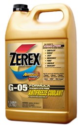 Zerex G-05 Antifreeze Coolant Concentrated 1gal Zxg051
