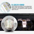 Partsam 3inch Waterproof Boat Marine White Led Lights Courtesy Interior Deck Light Navigation Transom Stern Cabin Lighting For