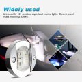 Partsam 3inch Waterproof Boat Marine White Led Lights Courtesy Interior Deck Light Navigation Transom Stern Cabin Lighting For