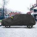 Uxcell For Toyota Yaris Cross 2021-2023 Cover Waterproof Car Outdoor Full All Weather Protection Rain Sun With Zipper Black