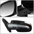Auto Dynasty Ki1320145 Oe Style Powered Heated Turn Signal Driver Left Side Door Mirror Compatible With Forte 10-13