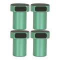4 Pcs 19mm Bench Dog Aluminum Alloy Workbench Peg Brake Stop Green Anti Slip Pads For Woodworking Table Clamping And Fixing 