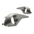 Fog Light Moldings For Toyota Highlander 2011 2012 2013 Front Driver And Passenger Side Pair Silver Replaces To1039154
