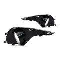 Fog Light Moldings For Toyota Highlander 2011 2012 2013 Front Driver And Passenger Side Pair Silver Replaces To1039154