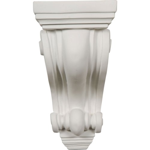 Ekena Millwork Cor04x04x07de 4-inch W X D 7 1 2-inch H Devon Corbel White