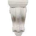 Ekena Millwork Cor04x04x07de 4-inch W X D 7 1 2-inch H Devon Corbel White 