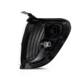 Passenger Side Park Marker Light Assembly For 2001 2002 2003 2004 Toyota Tacoma Clear And Amber Lens With Bulbs Black Trim 