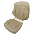 Driver Leather Bottom Top Replacement Seat Cover Tan For Jeep Grand Cherokee 1999 2000 2001 2002 2003 2004 