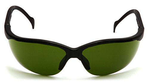 Pyramex Venture Ii Safety Eyewear 3 0 Ir Filter Lens With Black Frame