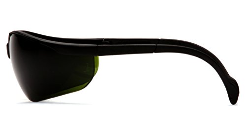 Pyramex Venture Ii Safety Eyewear 3 0 Ir Filter Lens With Black Frame