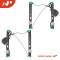 A-premium Window Regulator With Motor Compatible Bmw E46 323i 325i 325xi 328i 330i 330xi 2001-2005 Front Side 2-pc Set
