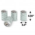 Rainbow Trout Fishing 8 Valve Stem Caps For Tire Rim Wheel Aluminum