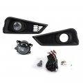 July King Car Fog Lamp Assembly With Cover For Honda City 2015 2016 2017 4300k Halogen Blub  Harness Switch